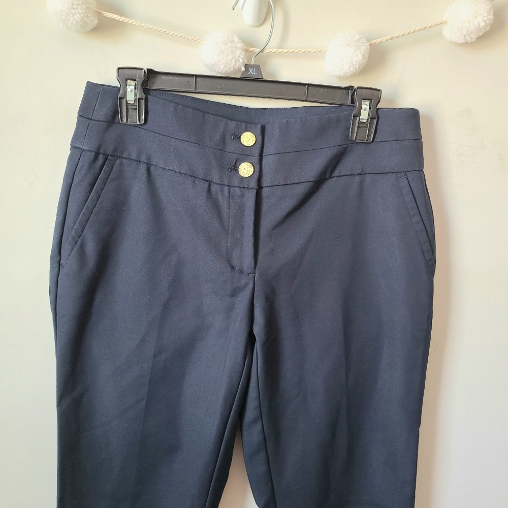 Anne Klein Blue Dress Pants Size 2 - Picture 2 of 9